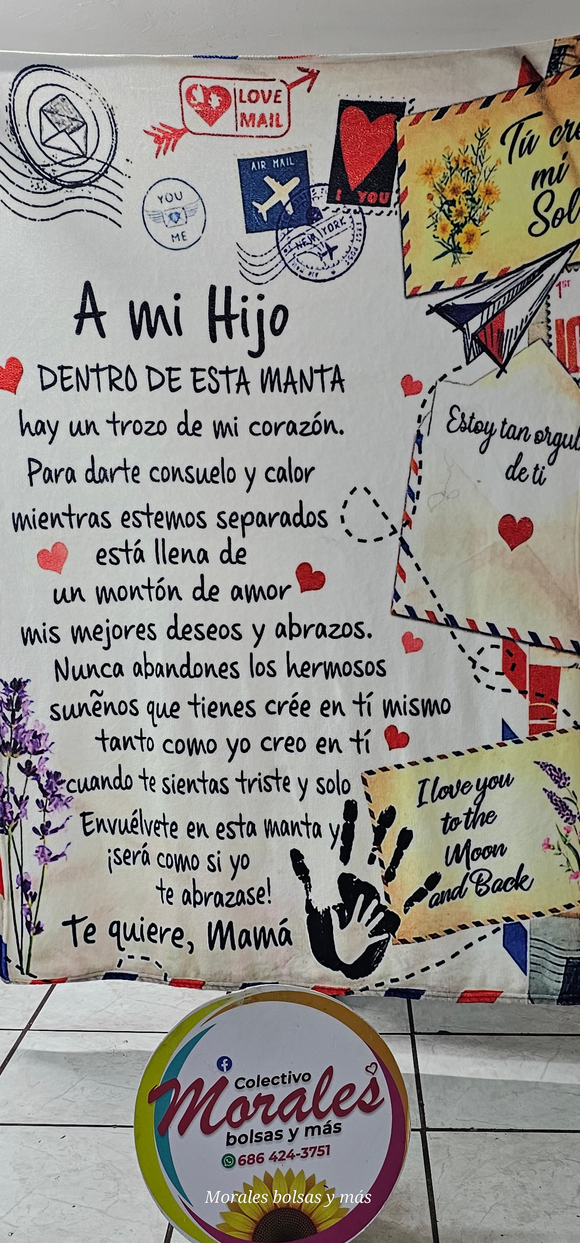 Ami hijo dedicatoria fraz individual