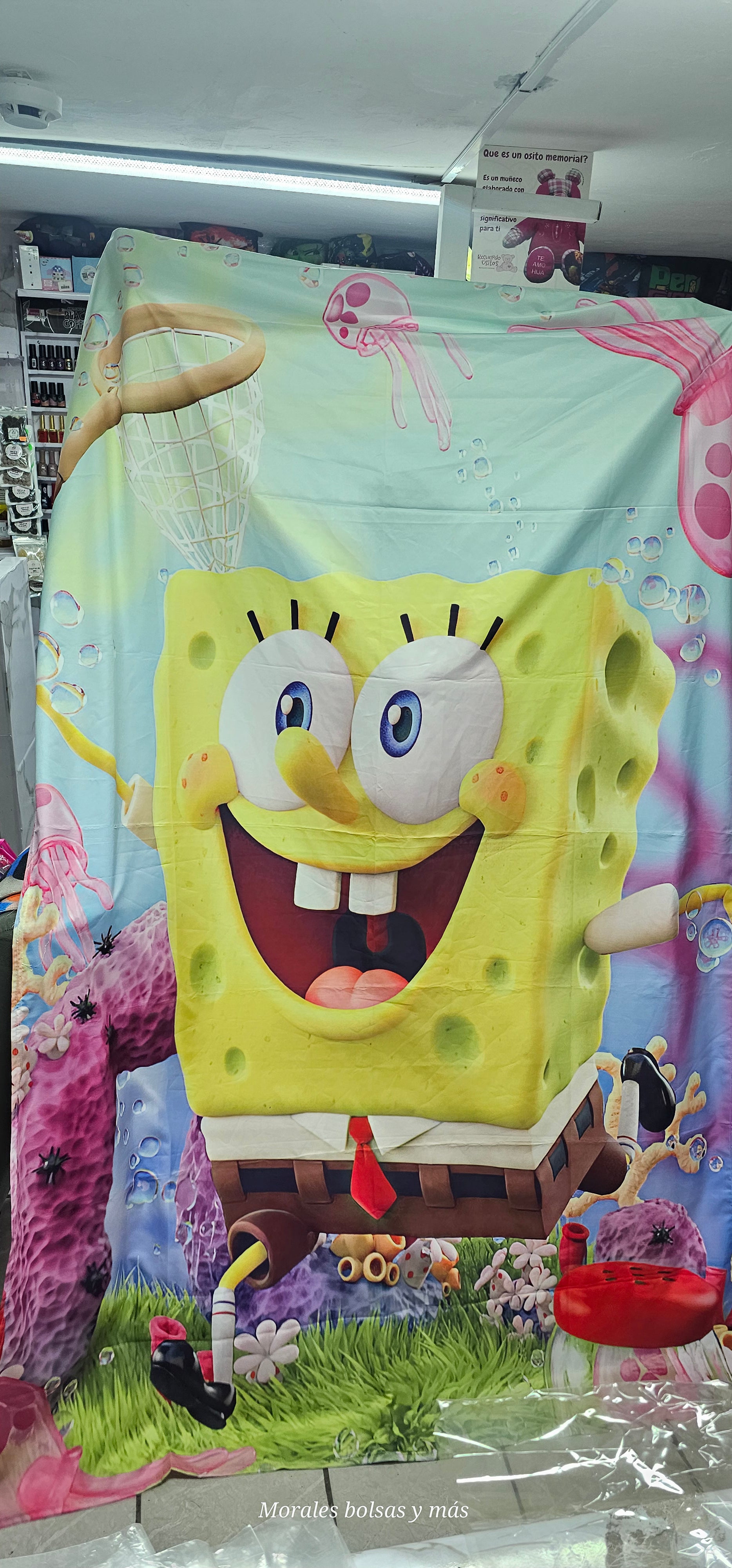 Bob sponja cortina
