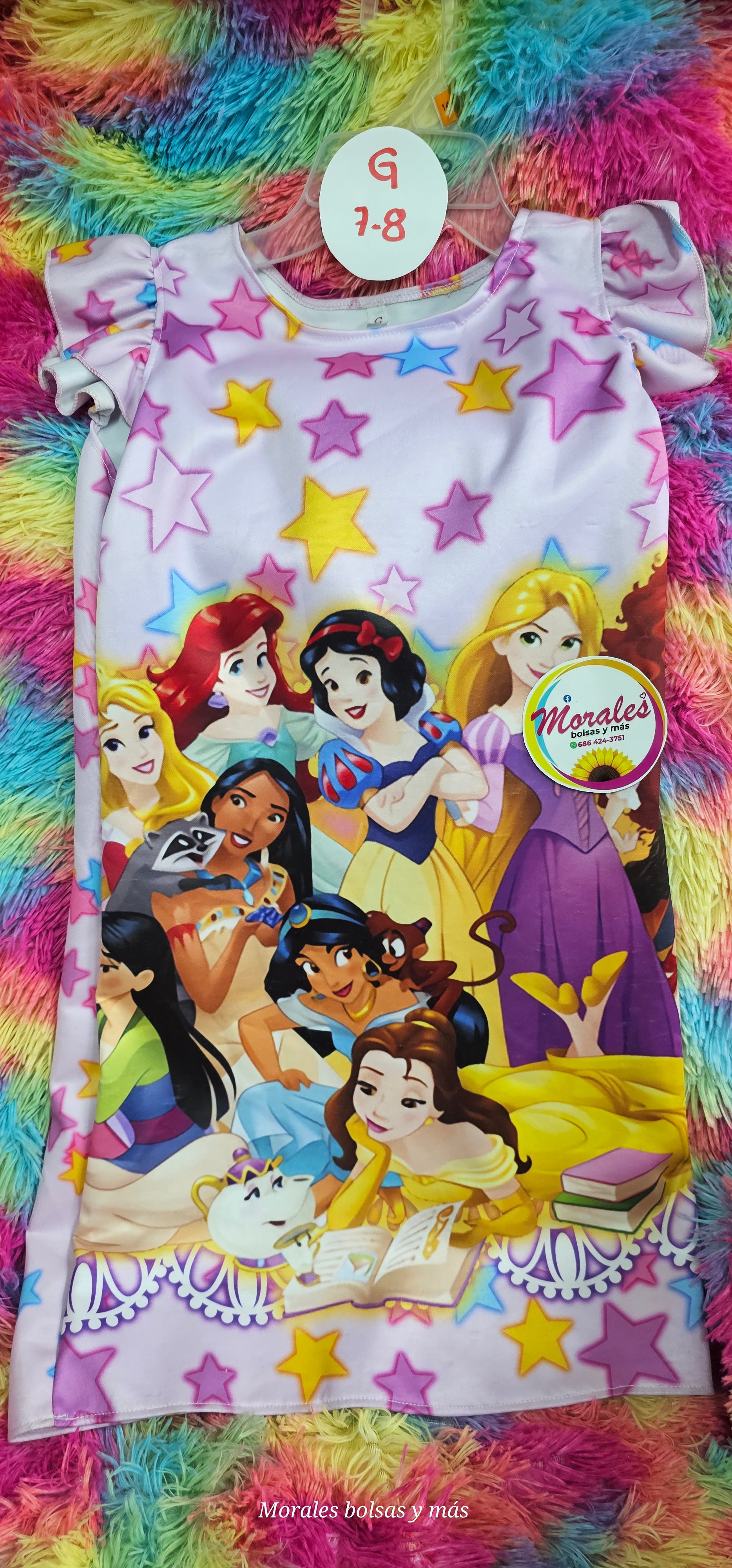 Princesas vestido niña