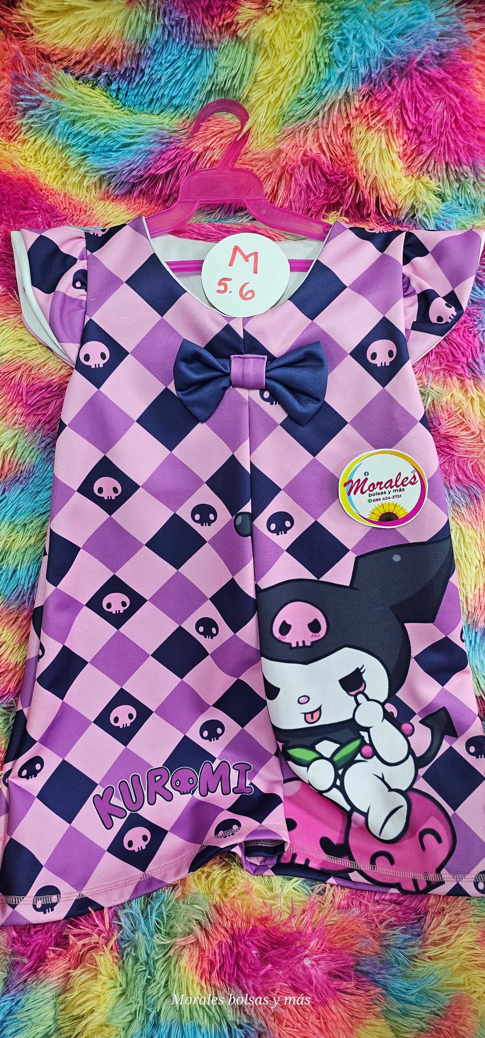 Kuromi vestido niña