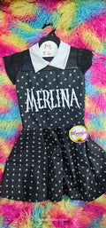 Merlina vestido niña