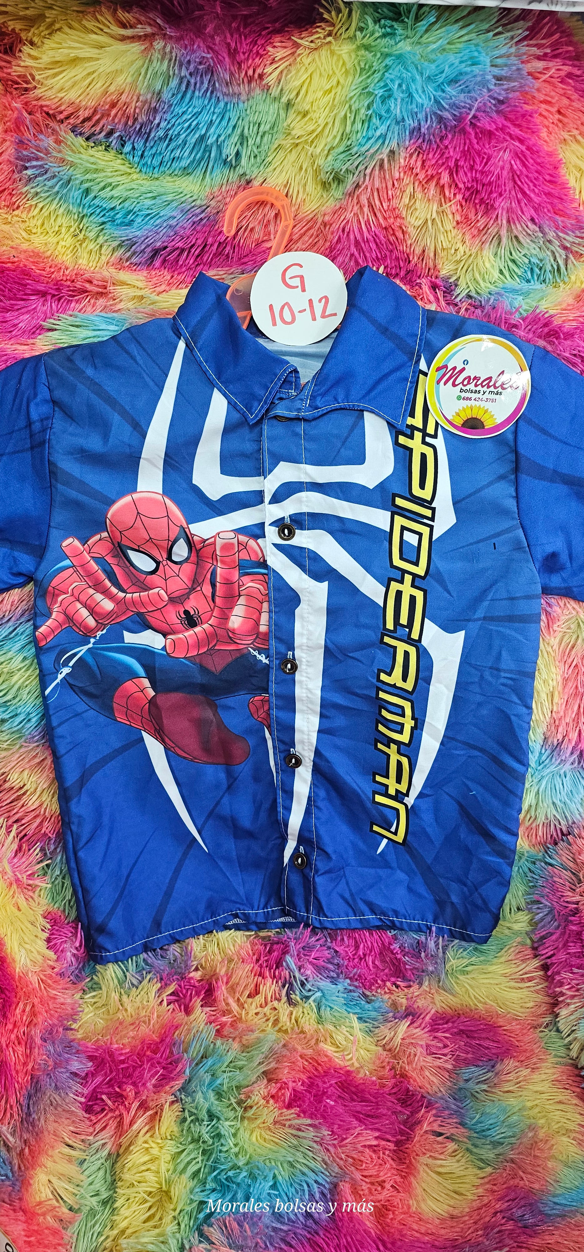Spiderman camisa niño G
