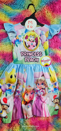 Princesa Peach vestido niña
