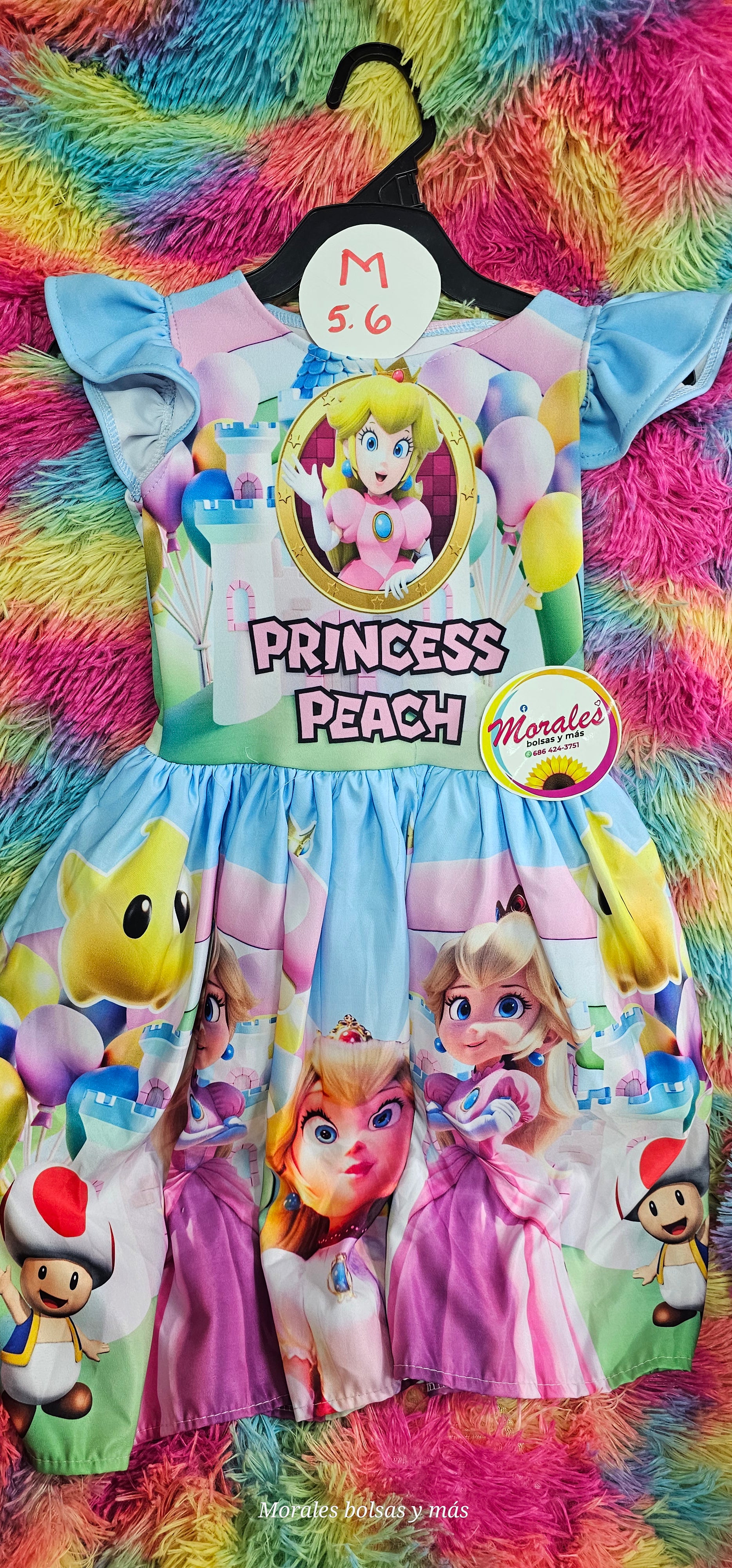 Princesa Peach vestido niña
