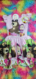 Masha y el oso vestido