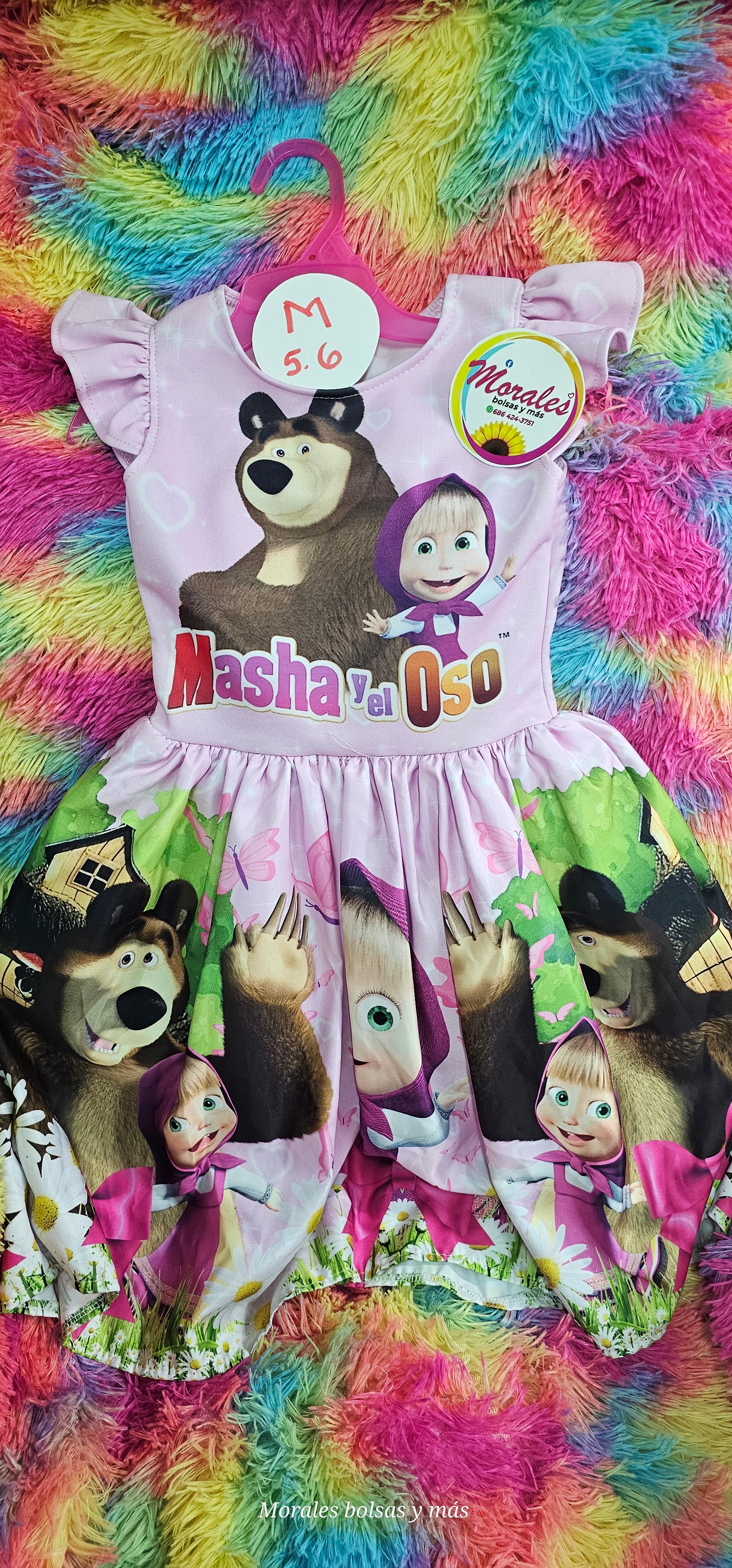 Masha y el oso vestido