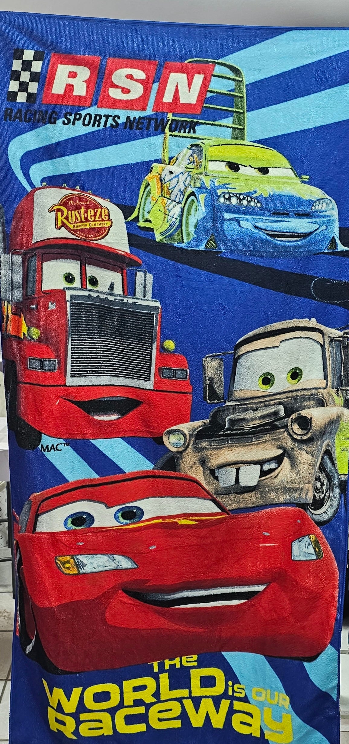 Cars toalla