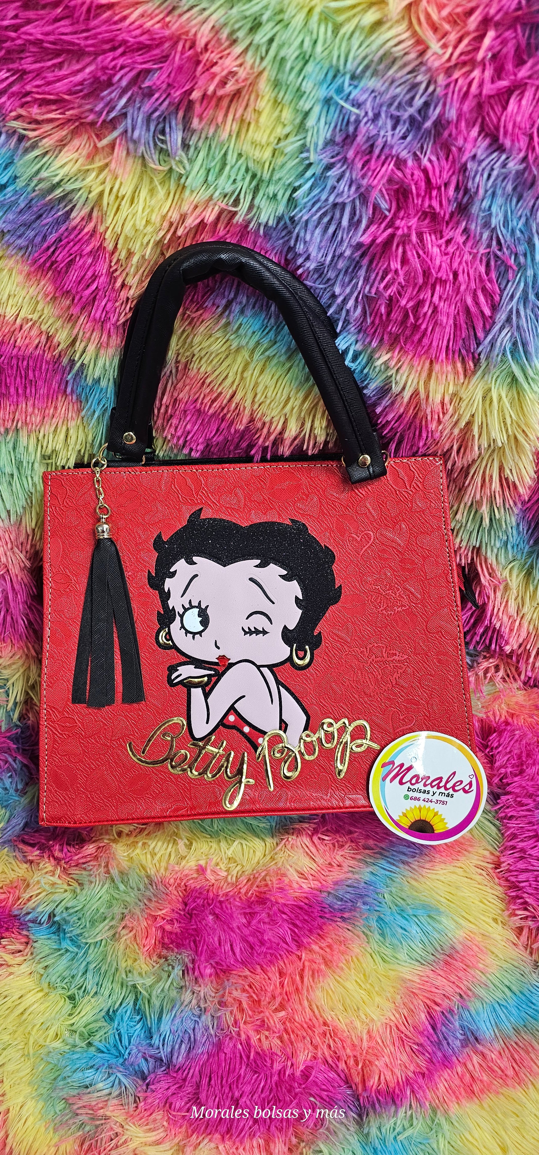 Betty boop bolso rojo
