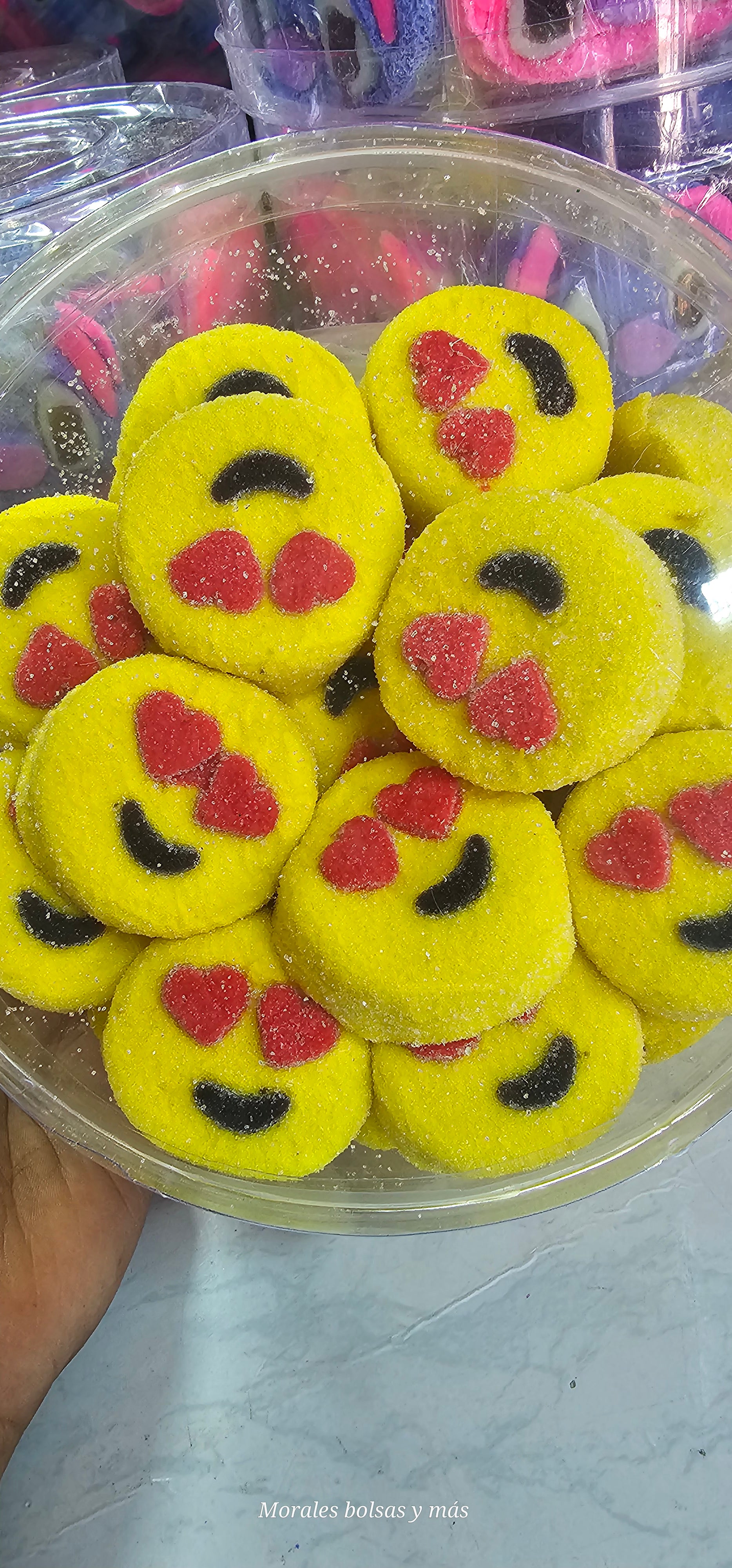 Emoji corazón bombones