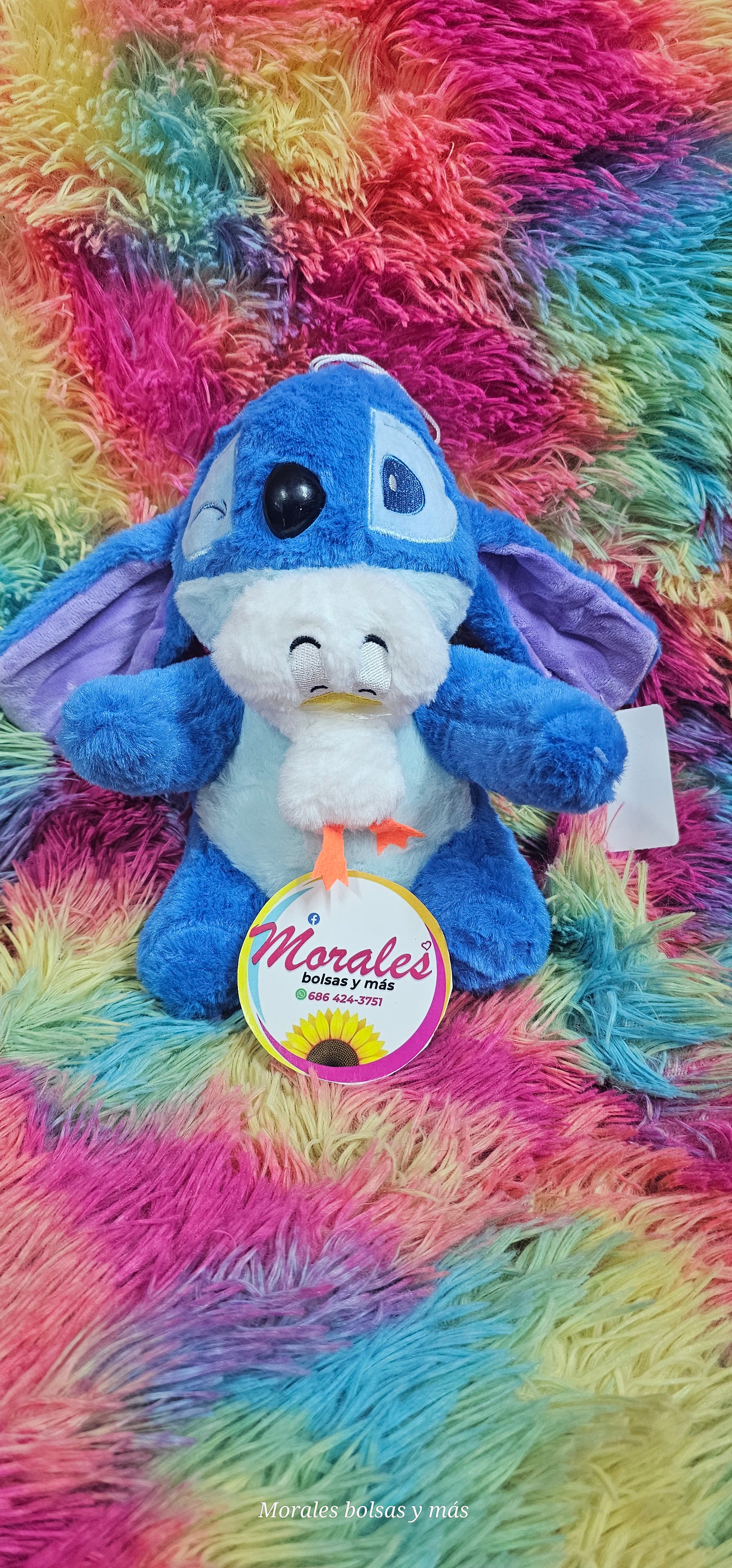 Stitch patito  mediano