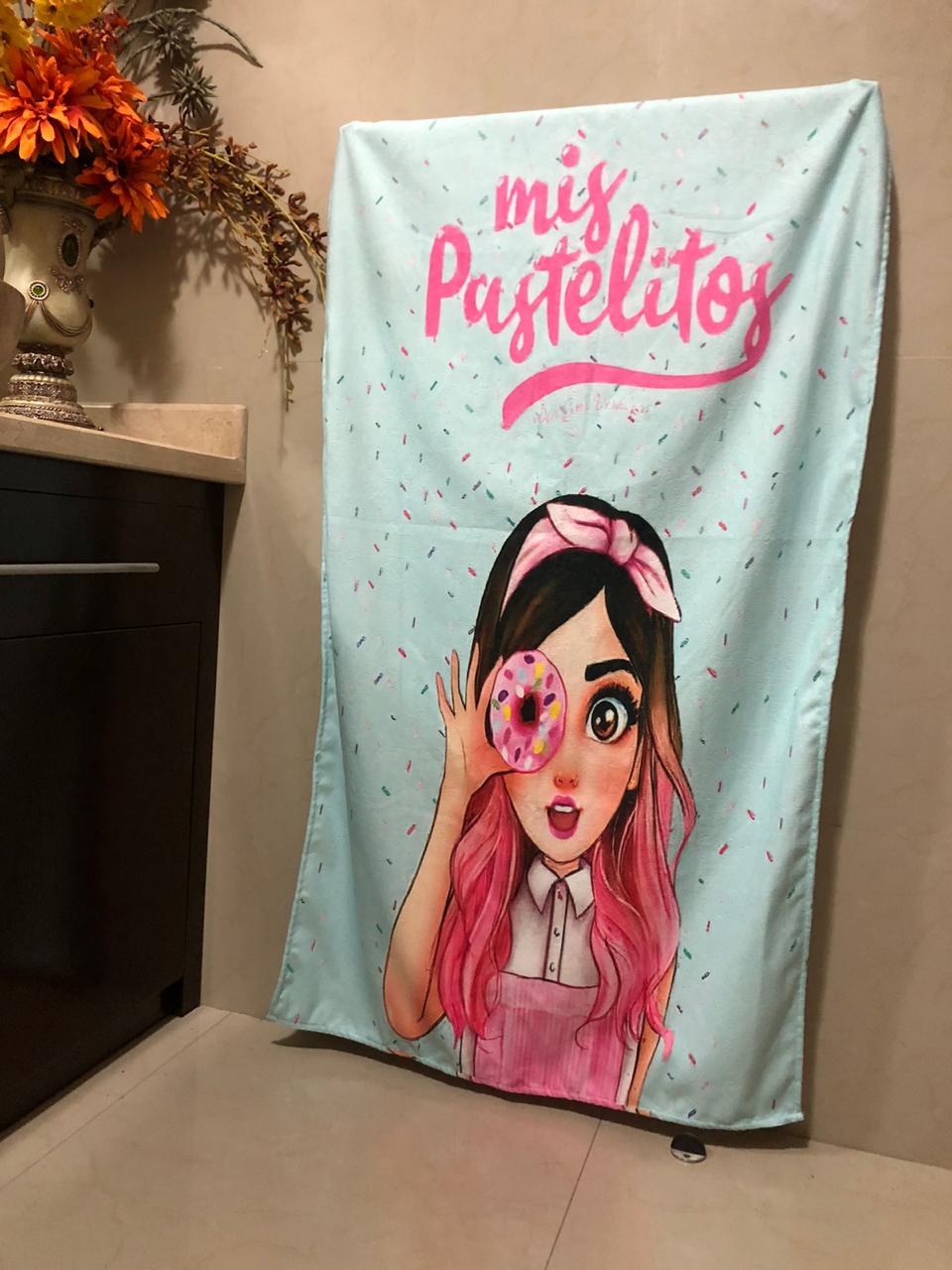 Mis pastelitos toalla