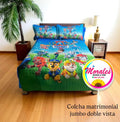 Pawpatrol colcha 2 fundas matrimonial