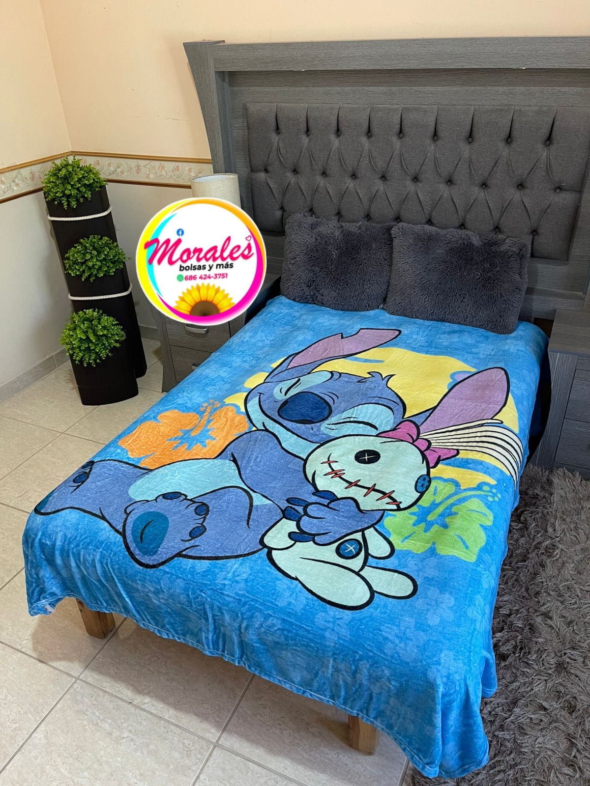Stitch trapito frazada matrimonial