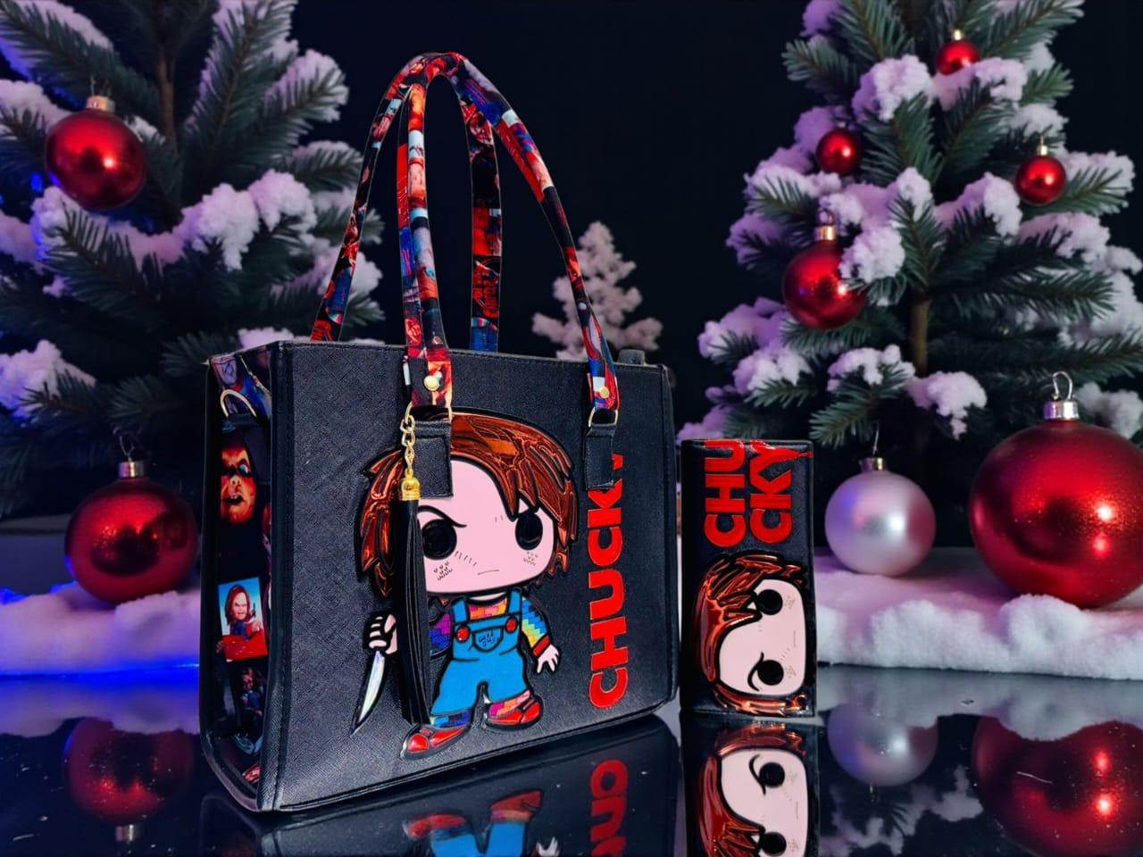 Chuky bolso negro sin cartera