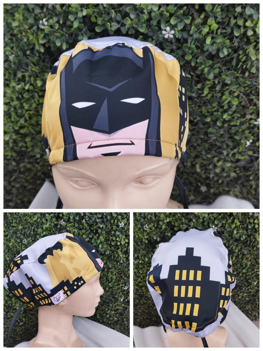 Mv Gorro quirúrgico unisex batman