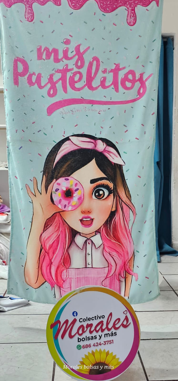 Mis pastelitos toalla