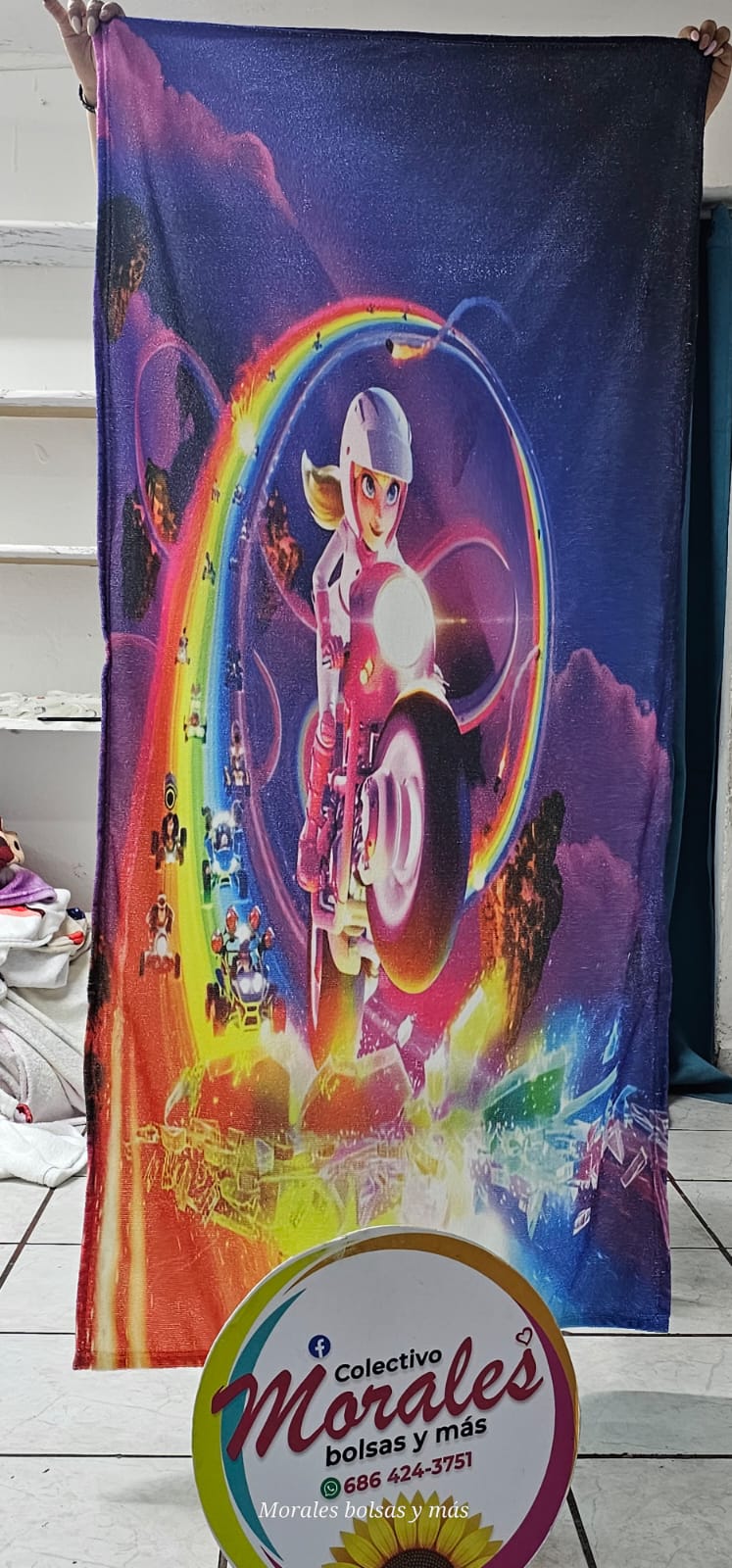 Princesa Peach toalla
