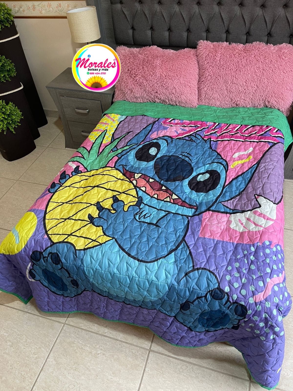 Stitch edrecolcha matrimonial