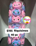 Stitch bombones mix rosa y azul