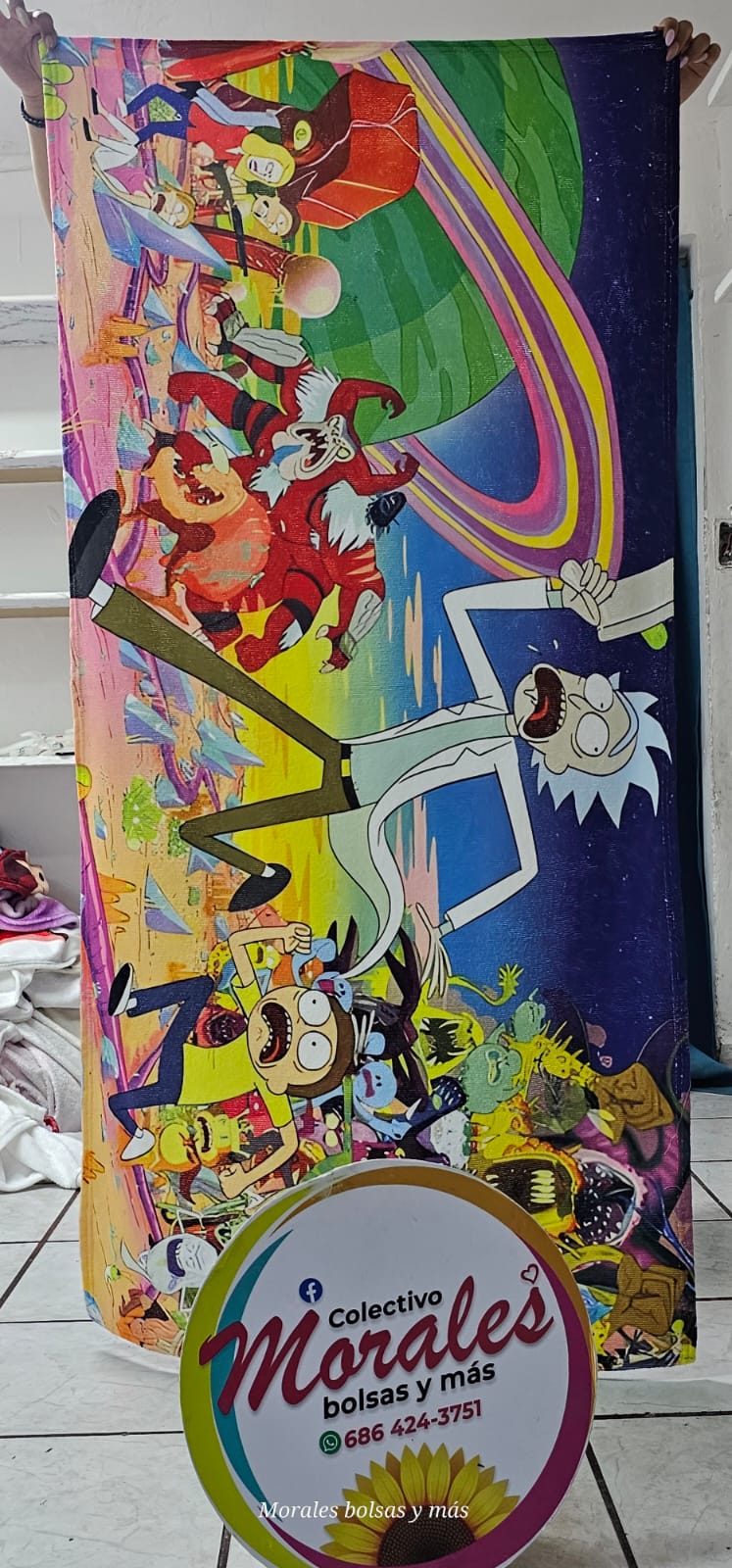 Rick and Morty Toalla
