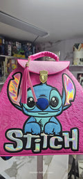 Stitch rosa mochila