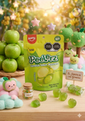 Gomitas pelables manzana verde