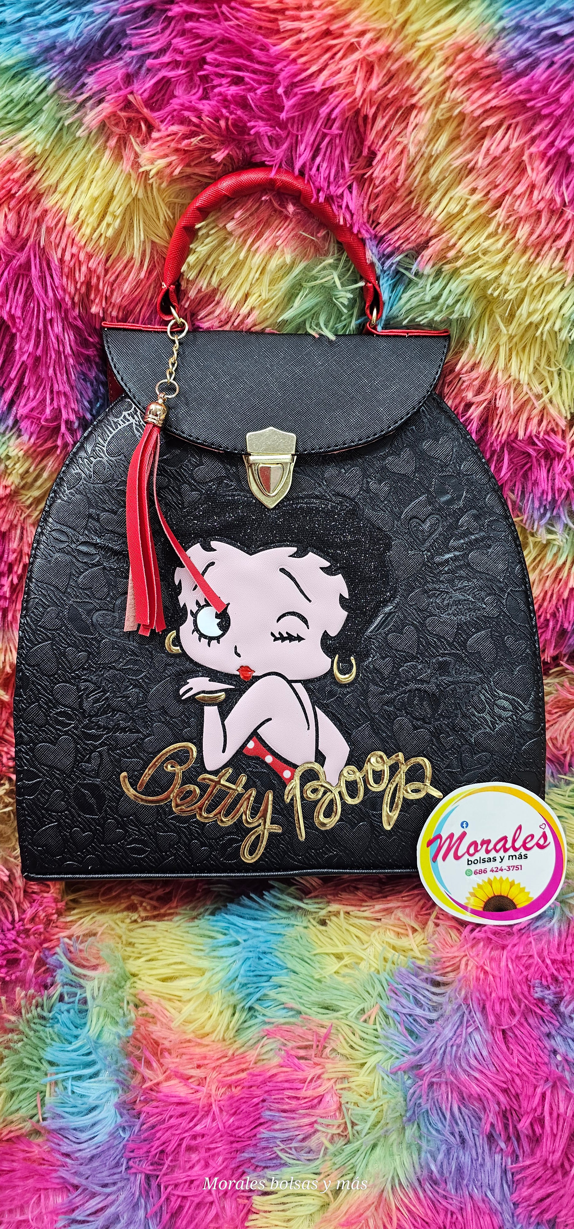 Betty boop mochila dama