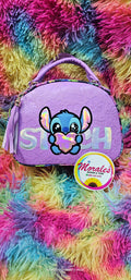 Stitch bolso mini lila