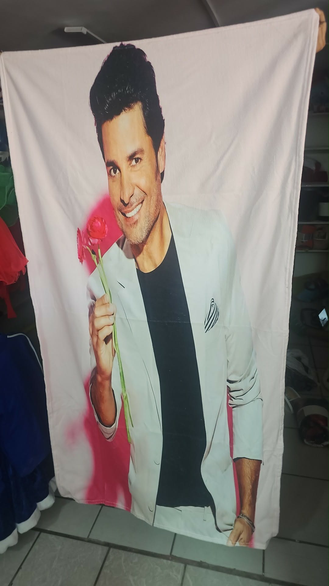 Chayanne toalla rosa
