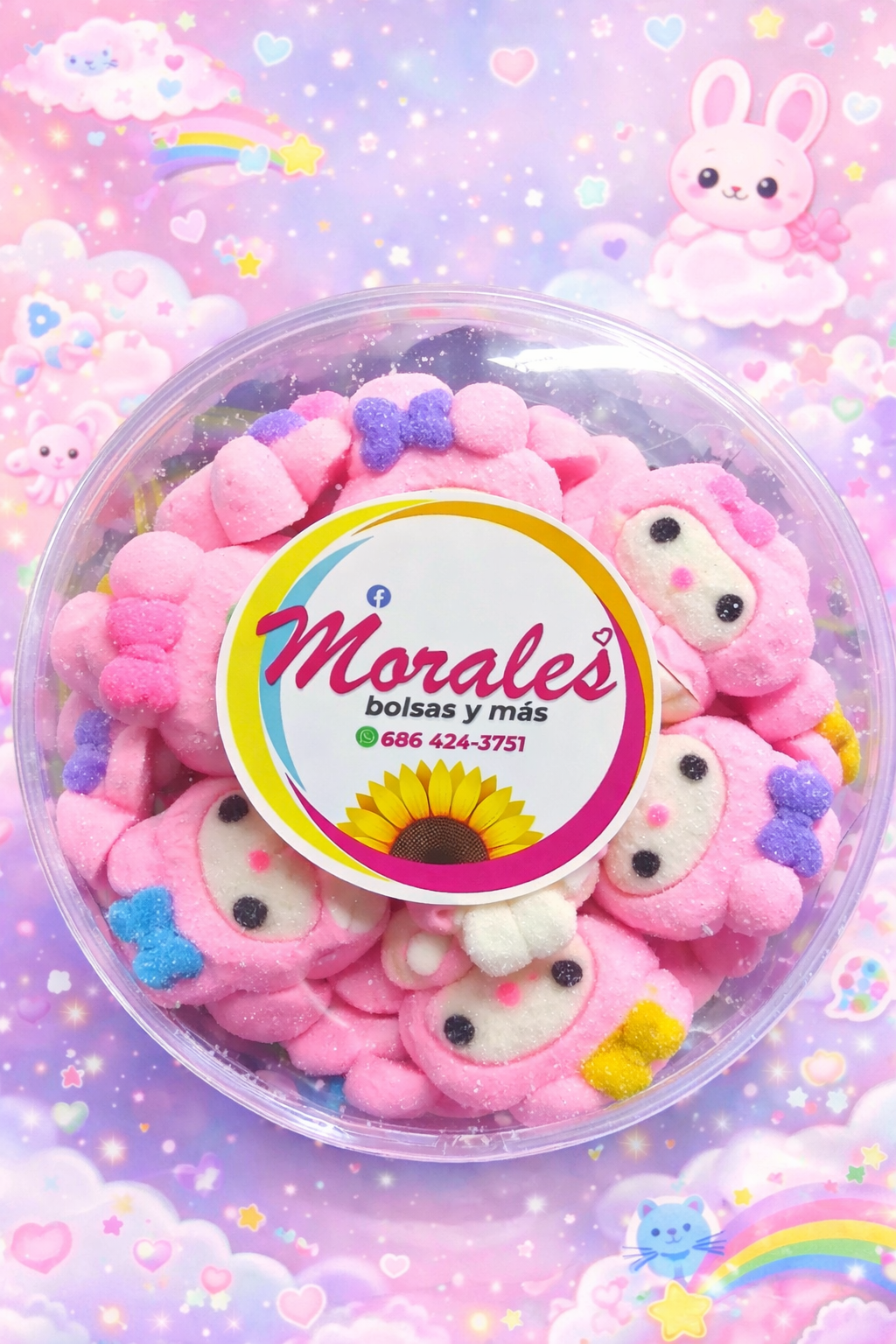 Cinamonroll rosa bombones