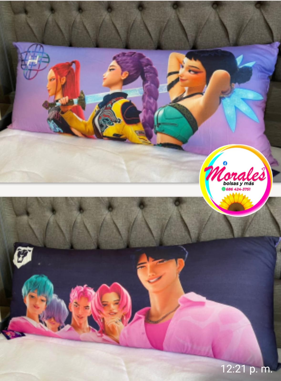 Demon kpop abrazable almohada
